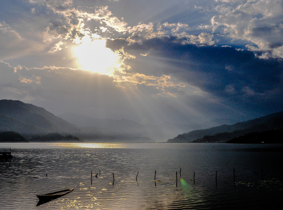 Phewa Lake, Pokhara, Nepal