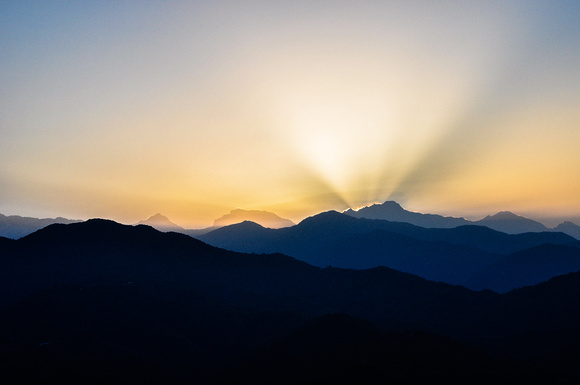 Himalayan Sunrise, Sarangkot, Nepal