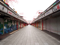 Nakamise in Asakusa, Tokyo, Japan