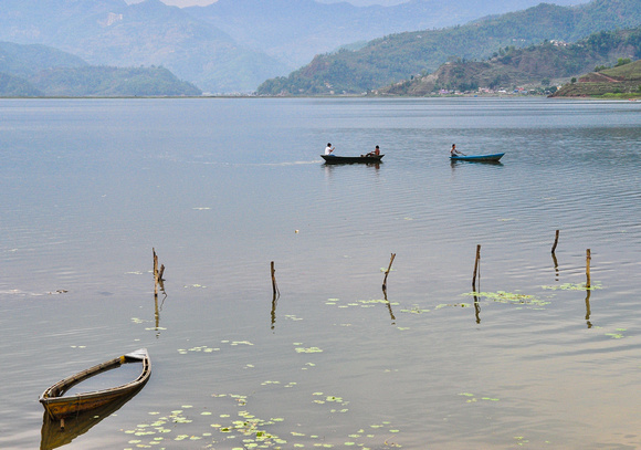 Phewa Lake, Pokhara, Nepal